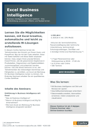 Business Intelligence mit Excel