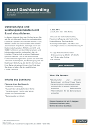 Dashboarding mit Excel